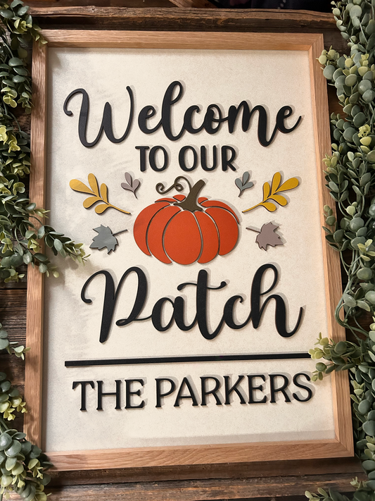 The Welcome To Our Patch