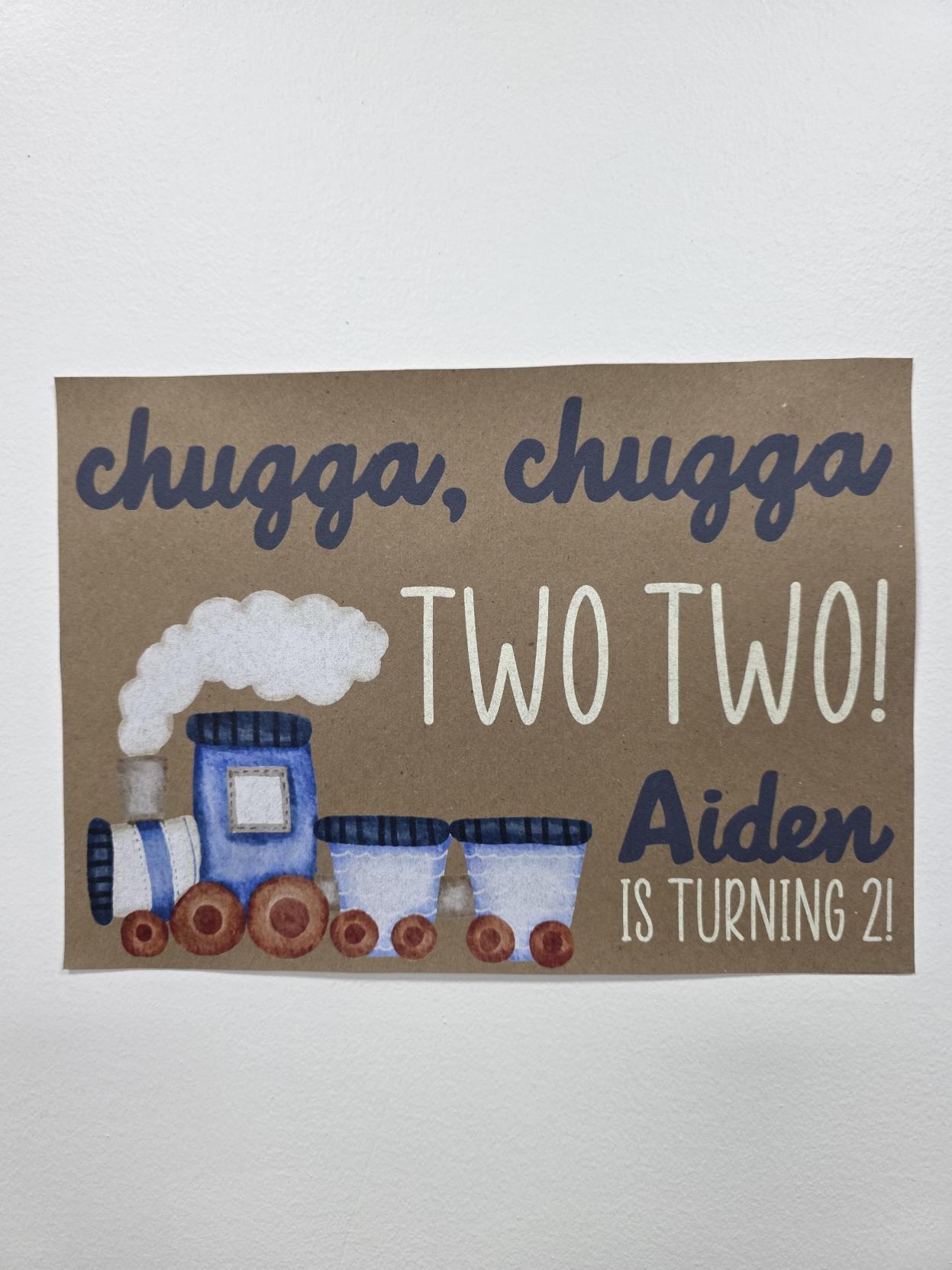 Custom Paper Banner | Welcome Baby