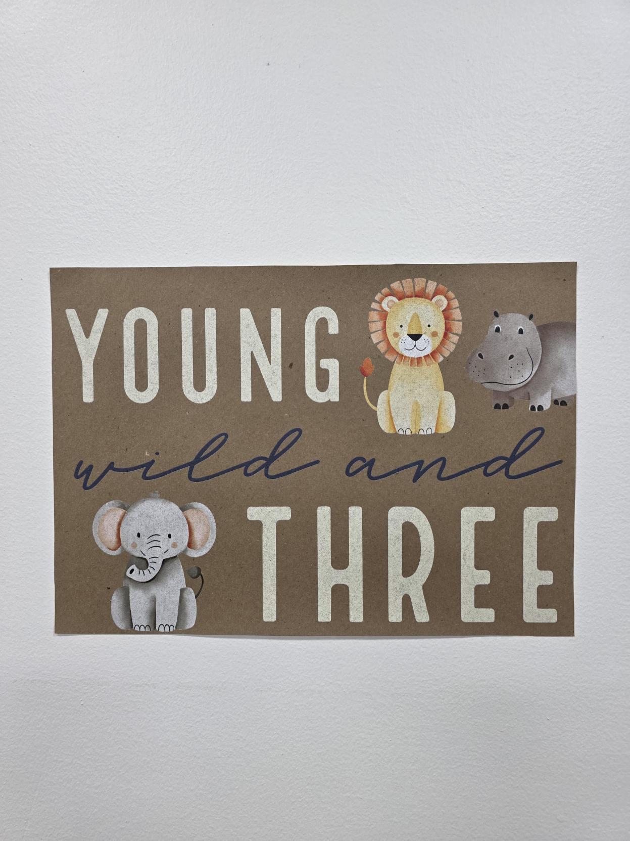 Custom Paper Banner | One Sweet Peach