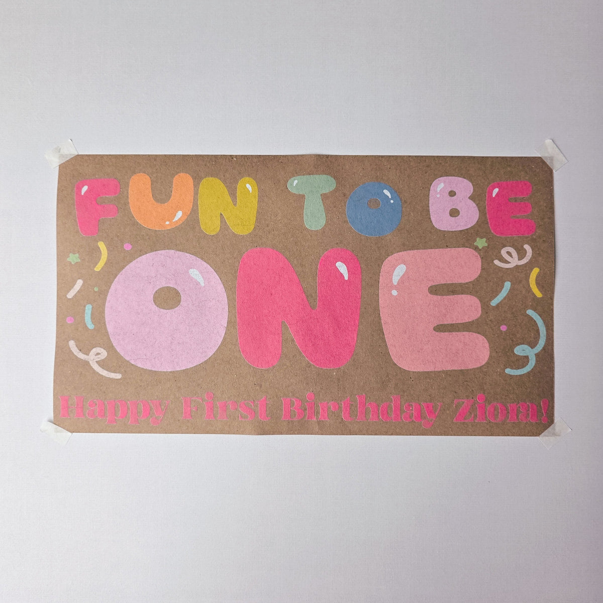 Custom Paper Banner | Number One Draft Pick