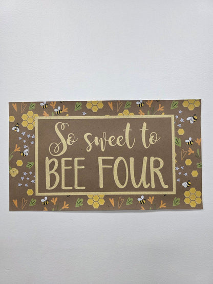 Custom Paper Banner | Gender Reveal