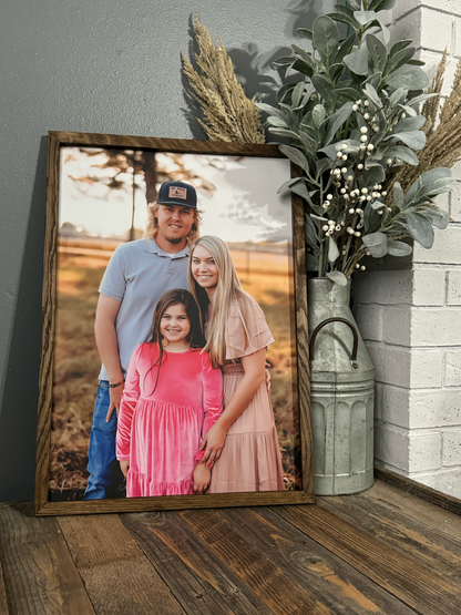 Custom Framed Photo