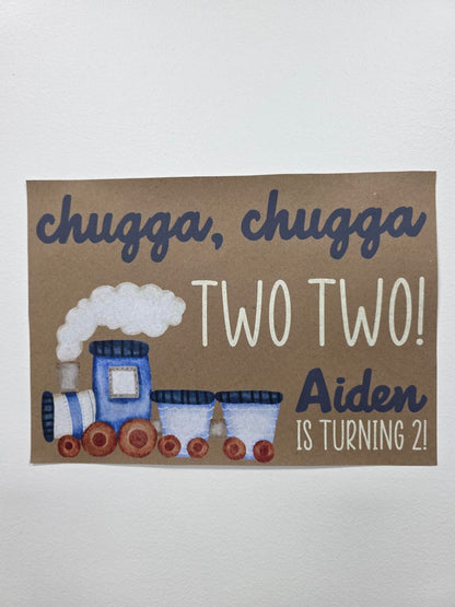Custom Paper Banner | Welcome Baby