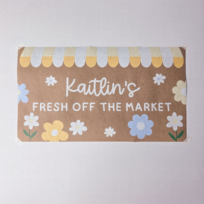Custom Paper Banner | Bach to School