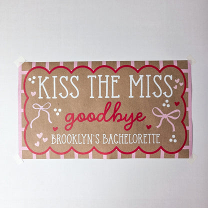 Custom Paper Banner | Pour Some Fun