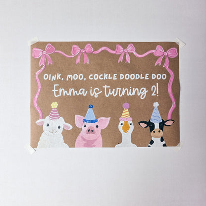 Custom Paper Banner | Fun To Be One