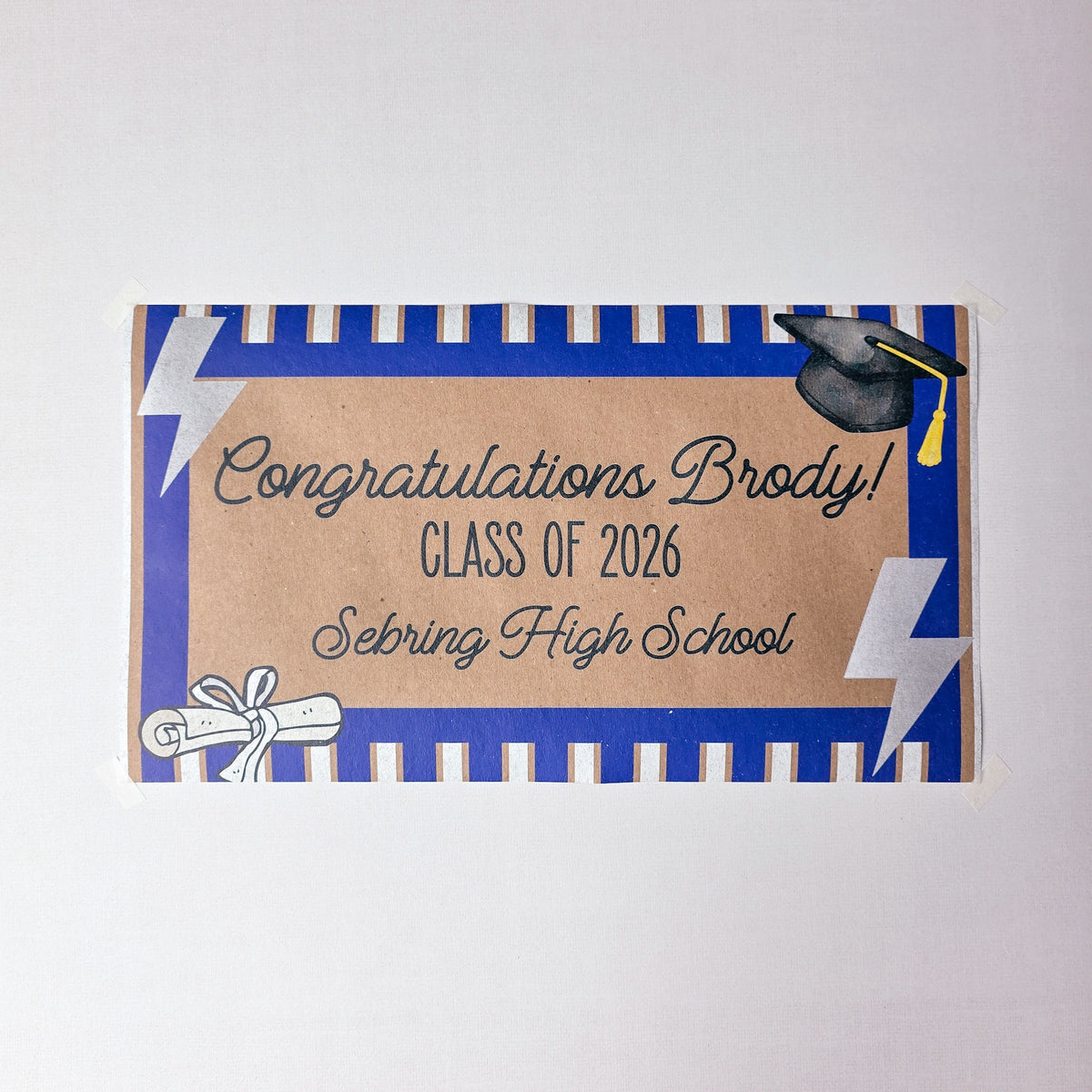 Custom Paper Banner | Crawfish Boil